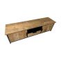Tomar TV-meubel - 185 cm - naturel - hout van het woonmerk Livingfurn