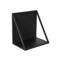 Verona wandplank 30x20x30 mangohout/metaal zwart van het woonmerk HSM Collection