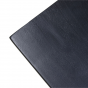 Zurich rechthoekig tafelblad 200x100x3.8 acaciahout zwart van het woonmerk HSM Collection