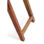 Military sidetable - hout bruin