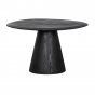 Posture salontafel hout ø70 cm zwart van het woonmerk BePureHome