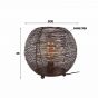 Serah tafellamp web 30 cm van het woonmerk Fraaai