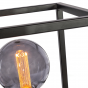 Jadah tafellamp zwart staal 22 cm van het woonmerk Vurna