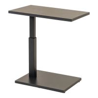 Geneva bijzettafel verstelbaar - matt antraciet