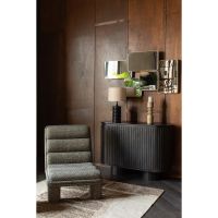 Cordelia spiegel rubberhout 70x120 cm - bruin