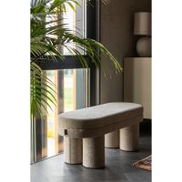 Dutchbone Fern bankje bouclé 110 cm