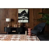 Maron vloerkleed 200x300 cm - bruin/beige