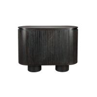 Kenji dressoir mangohout- zwart