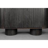 Kenji dressoir mangohout- zwart