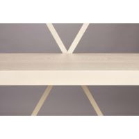 Iron wandkast laag - beige