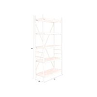 Iron wandkast hoog - beige