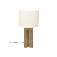 Dutchbone Roc tafellamp - goud