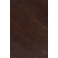 Lizzy bijzettafel mangohout ø30 cm - donkerbruin