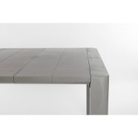 Celina tuintafel staal 220x100 cm - grijs