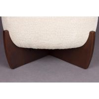 Dutchbone Emilius poef - beige