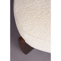 Dutchbone Emilius poef - beige