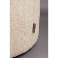 Rocca poef ø70 cm - beige