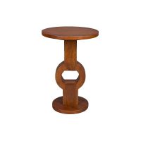 Dutchbone Tondo bijzettafel - bruin