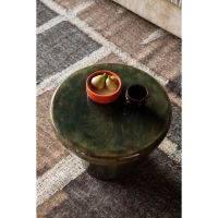 Dutchbone Mush bijzettafel L groen/bruin