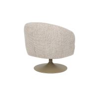 Rolland draaifauteuil - beige/bruin