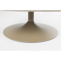 Rolland draaifauteuil - beige/bruin