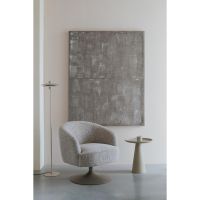 Rolland draaifauteuil - beige/bruin