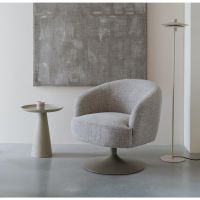 Rolland draaifauteuil - beige/bruin