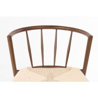 Erick eetkamerstoel - walnoot