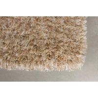 Dutchbone Hairy vloerkleed 200x290 cm - beige