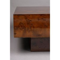 Quinn salontafel vierkant 90 cm - walnoot