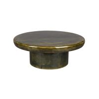 Mush salontafel ø60 cm - groen/bruin