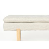 Preston bench - beige/hout