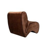 Dutchbone Donna fauteuil - donkerbruin