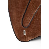 Dutchbone Donna fauteuil - donkerbruin