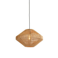 Light & Living Mallow hanglamp Ø50x31 cm - jute naturel