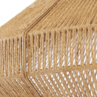 Light & Living Mallow hanglamp Ø50x31 cm - jute naturel