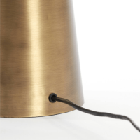Dita tafellamp Ø31x52 cm - antiek brons