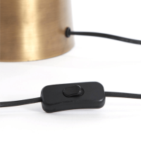 Dita tafellamp Ø31x52 cm - antiek brons