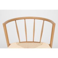 Clyde eetkamerstoel hout - naturel