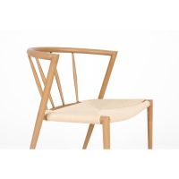 Clyde eetkamerstoel hout - naturel