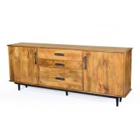 Ayleen dressoir 200 cm - naturel