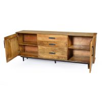 Ayleen dressoir 200 cm - naturel