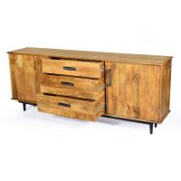 Ayleen dressoir 200 cm - naturel