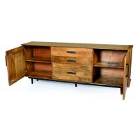 Ayleen dressoir 200 cm - naturel