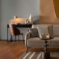 Rodin eetkamerstoel beige