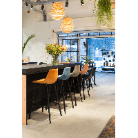 Barstoel Franky Velvet