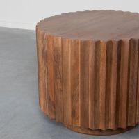 Novan salontafel 50x50x40 cm - mangohout