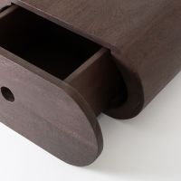 Rise zwevend nachtkastje - donkerbruin