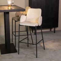 Joni barkruk 77 cm velvet elegance