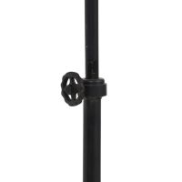 Light & Living Jody vloerlamp - zwart zink/hout bruin - OUTLET B